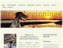 Tablet Screenshot of nbgsprescue.org